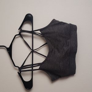 Grey Sports Bra